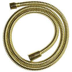 Polished Brass Replacement Hose for Hand held Shower  