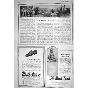  1920 CANADA FUR TRADE WALK OVER BOOTS MELLINS FOOD 