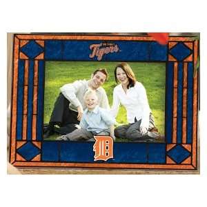   Detroit Tigers Art Glass Horizontal Picture Frame