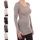 Rick Owenss lady long sleeves t shirt RP6200/MR multiple colors NEW