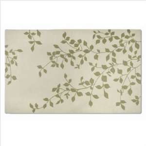  The Rug Market Ivy Ivory Ivory/Green 5X8 Furniture 
