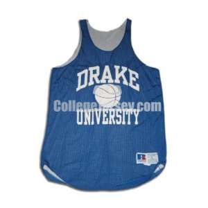  Blue/White No. 14 Game Used Drake Russell Basketball 