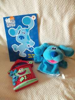 Blues Clues Lot Puppet, Musical Toy Coloring Book, L@@K  