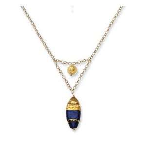  14k Murano Glass Bead V Necklace Jewelry