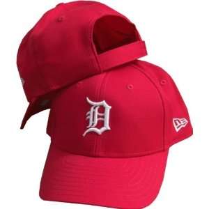  Detroit Tigers Red Structured Adjustable Cap by New Era 