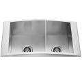 Vigo 36 inch Stainless Steel Topmount Double Bowl Kitchen Sink 