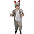 Plush Wolf Toddler Costume