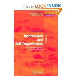  Information and Self Organization A Macroscopic Approach 