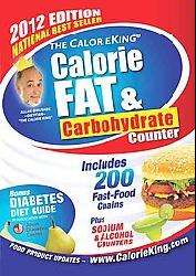 The Calorieking Calorie, Fat, & Carbohydrate Counter 2012 (Paperback 