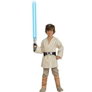 Rubies Costume Co 33111 Star Wars Deluxe Luke Skywalker Child Costume 
