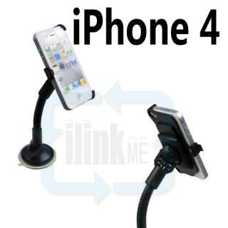 WINDSHIELD CAR KIT MOUNT HOLDER STAND For iPhone 4 4G 4S  