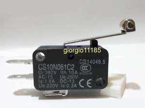 5pcs Micro Limit Switch 10A 250VAC CS10N061C2 V15  