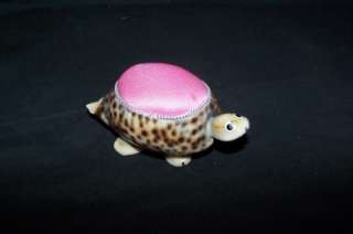 Vintage Lot Of 5 Pin Cushion Turtle Strawberry Chair  