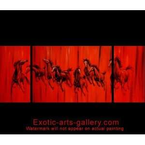   Painting Chinese Horse Painting Feng Shui Art 3 536