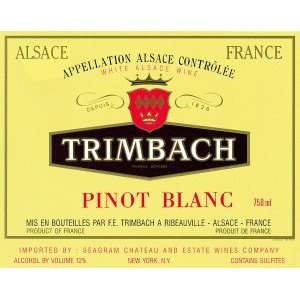    2008 Trimbach Alsace Pinot Blanc 750ml Grocery & Gourmet Food