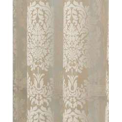 Damask Lace Pole Top 63 inch Curtain Panel Pair  