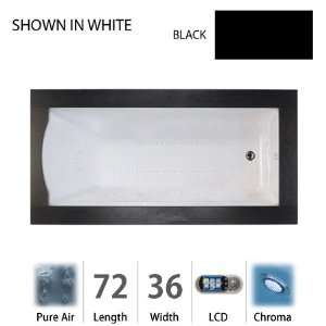  Jacuzzi FUZ7236ALR5CXB White Fuzion 7236 Chroma LCD Left 