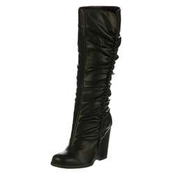 MIA Womens Biscuit Tall Wedge Boots FINAL SALE Price $24.00