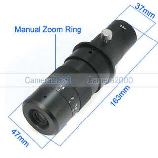 20X 180X Zoom Lens for CCTV Security Camera 9 Groups Manual Zoom Lens 