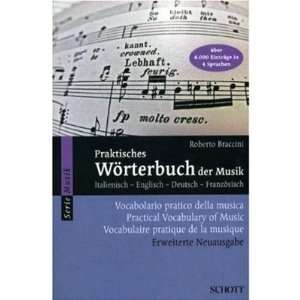 Practical Vocabulary of Music in English French German and 