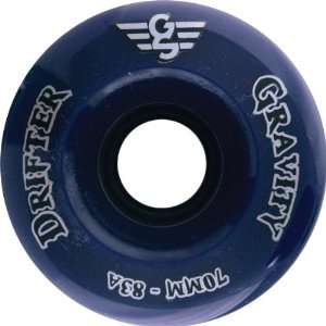  Gravity Drifter 83a 70mm Blue Skate Wheels Sports 