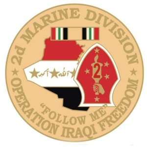  2nd Marine Corps Division Operation Iraqi Freedom Pin 