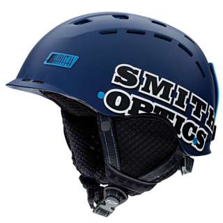 Smith HUSTLE Snow Helmet NAVY OLD SIGNAGE SMALL 51 55cm  