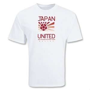  hidden Japan United Relief Soccer T Shirt Sports 