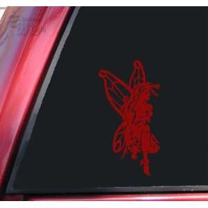  Fairy / Faery / Fae #1 Dark Red Vinyl Decal Sticker 