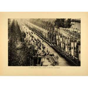  1937 King George VI Coronation Procession Mall Print 