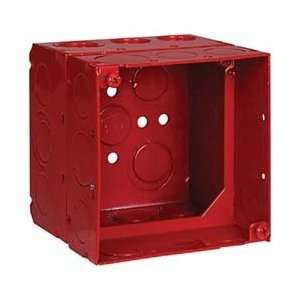   Thomas & Betts 2 1/8x4w/ext Ring Red Fire Alarm Box