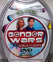 GameSnacks DVD Gender Wars Girls vs. Guys Game NiP  