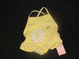 NWT GYMBOREE CUTE AS CAN BEE BATHING SUIT 0 3 6 12  