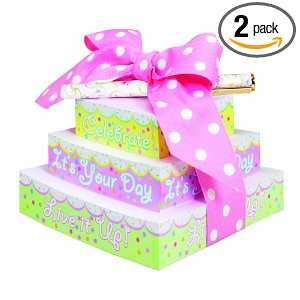  Lady Jayne Ltd. Tower Of Notes With Pen, Celebrate (Pack 