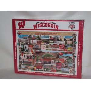 University of Wisconsin 513 Piece Jigsaw Puzzle   Camp Randall Stadium 