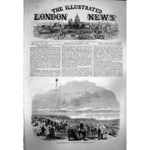 1863 BALLOON RECONNAISSANCE ROYAL REVIEW ALDERSHOTT 