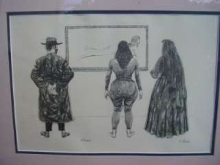Vintage SIGNED J. HERR LITHOGRAPH ART IS FOR EVERYONE  