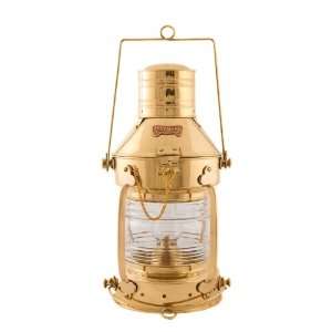    Oil Lantern   19 Top Brass Anchor Ship Lamp