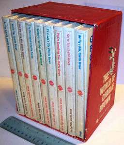 World of Charlie Brown; Mattel Set; 9 vols; 1960  
