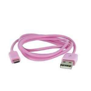  3 Foot Pink USB Data Cable