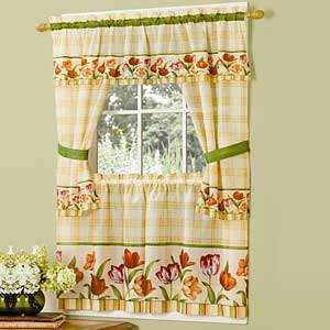 do you want a fresh kitchen if so we have a wonderful curtain set for 
