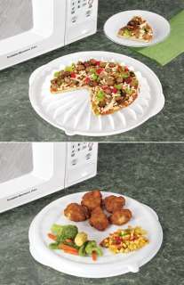   Microwave Heating Trays Plate crisper dishwasher safe cookware new