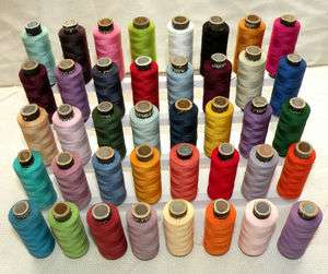 50 Cotton Spools. 100% Pure COTTON Sewing Thread. Quilt  