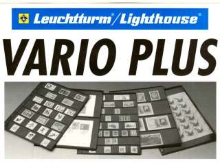 Vario PLUS pages are all original Lighthouse and NEW . The Vario 