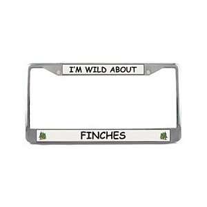  Finch License Plate Frame