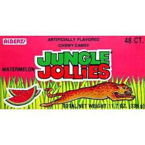 Alberts Jungle Jollies Watermelon 48ct. Grocery & Gourmet Food