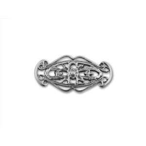  Sterling Silver 21.7x10.7mm Filigree Link Arts, Crafts & Sewing
