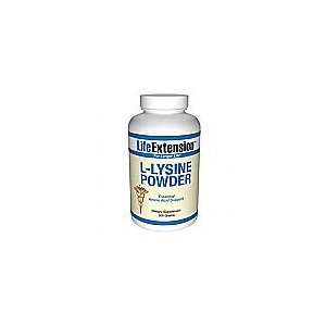  Life Extension L Lysine Powder   10.58 oz