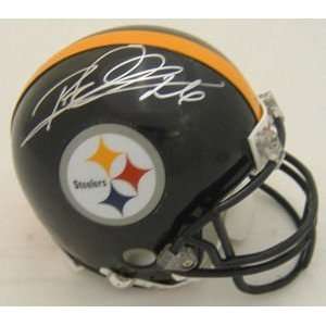   Woodson Autographed Pittsburgh Steelers Mini Helmet