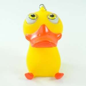  Yellow Duck Shaped Stress Relief Eye Popping Decompression 